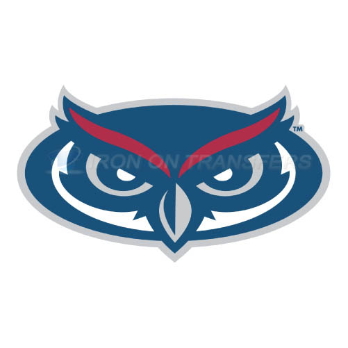 Florida Atlantic Owls Logo T-shirts Iron On Transfers N4379 - Click Image to Close